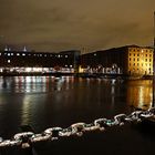 Liverpool - Albert Dock bei Nacht