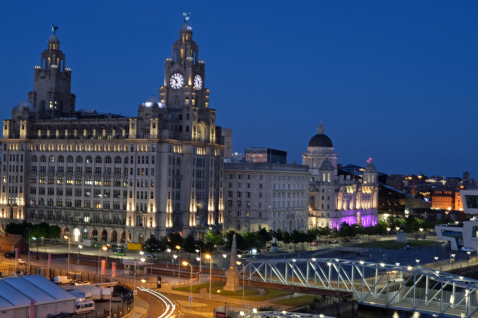 Liverpool at NIGHT