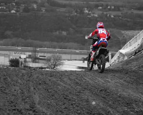 Livia Lancelot, motocross de Valence 2016