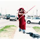 Living Signs: Red Jedi Knight