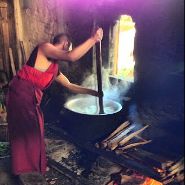 LIving with the monks in Bhutan