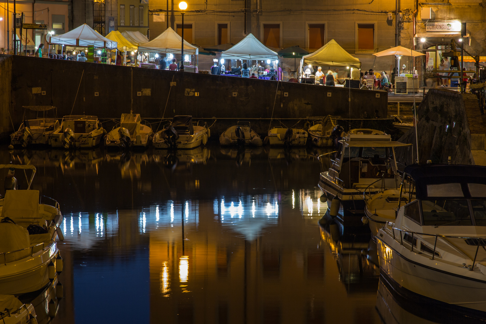 Livorno bei Nacht Nr. 1