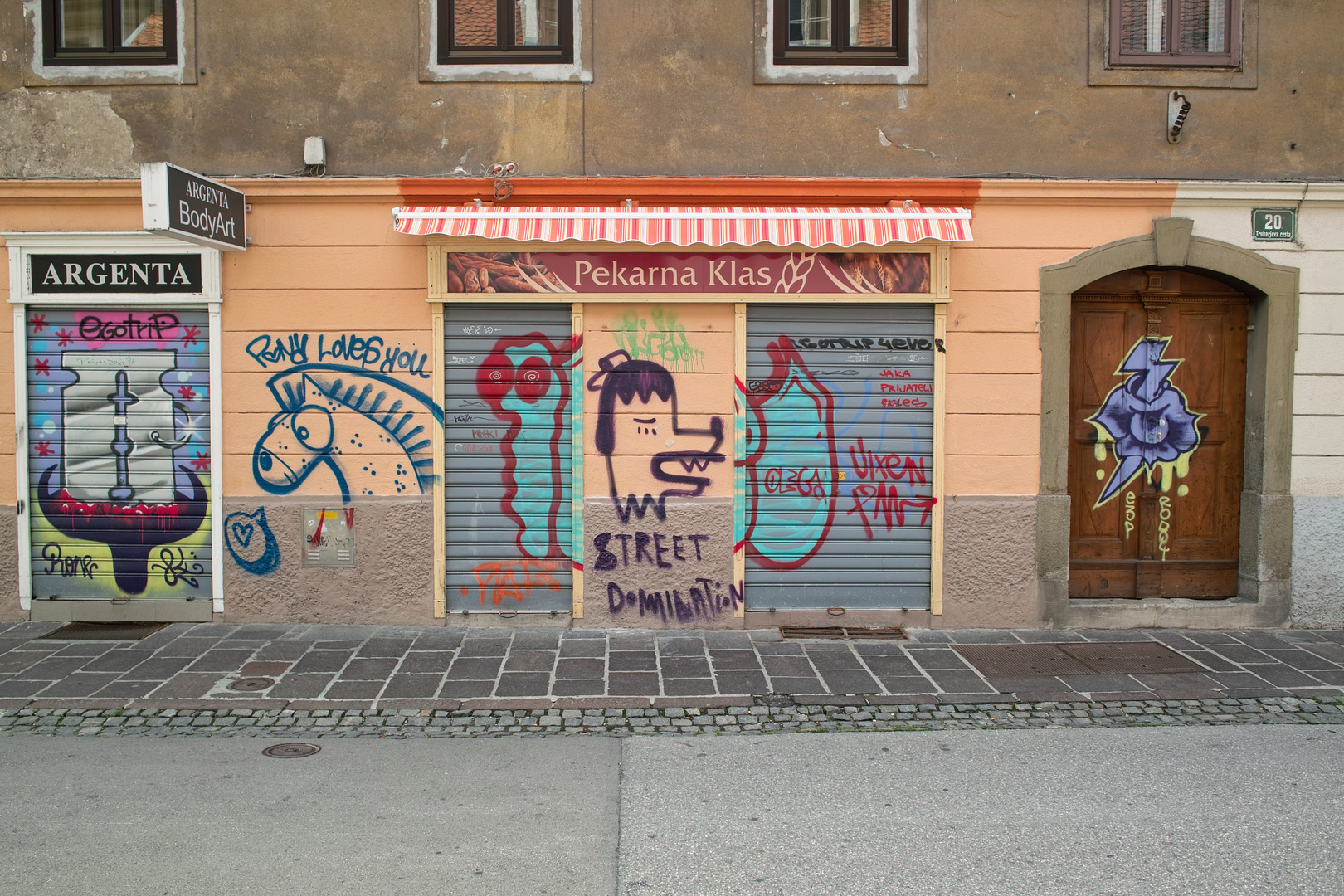 Ljubjana graffiti