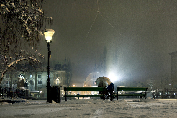 Ljubljana Presernov square