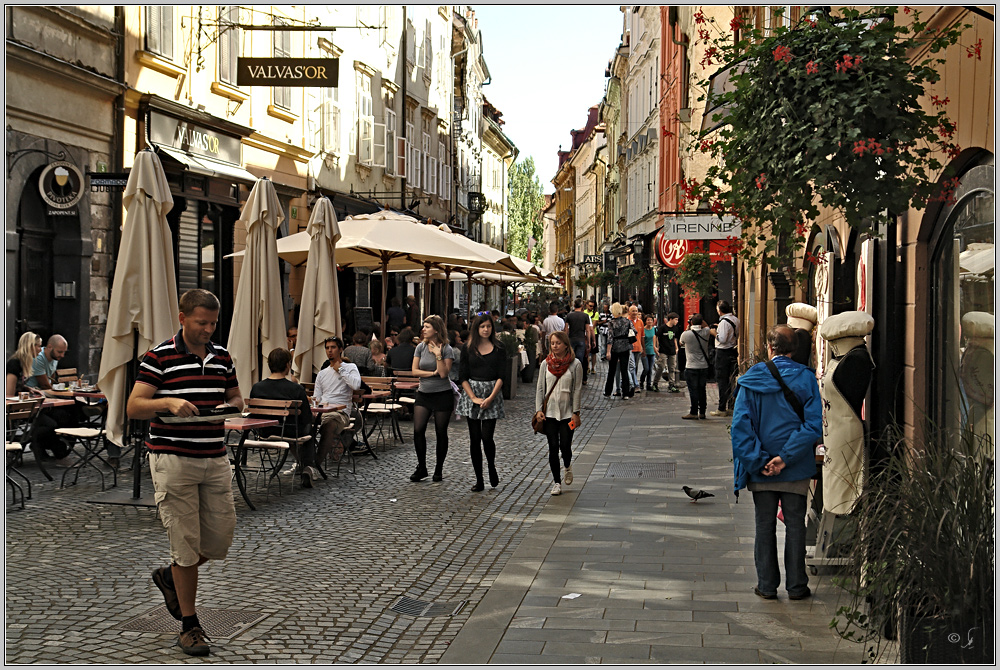 Ljubljana, Stadtmitte...II