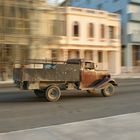 LKW am Malecon / Cuba ....schärfer ging es nicht ;-)