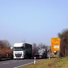 Lkw Begegnung auf der B 27