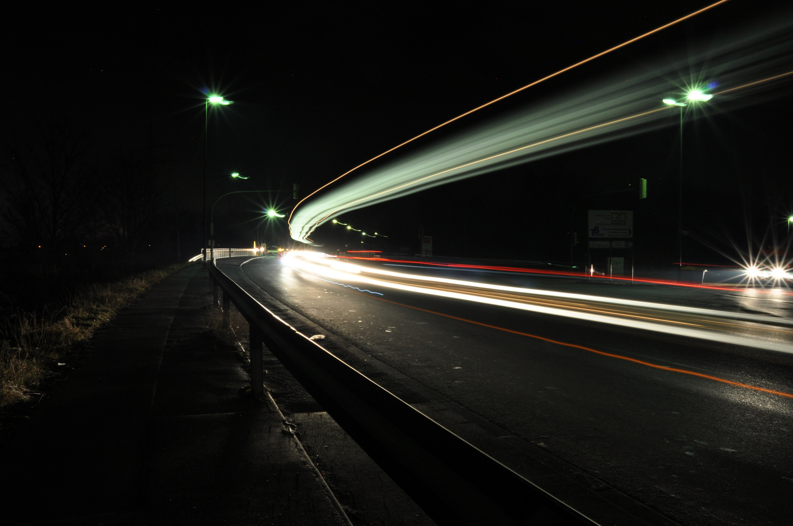 LKW bei nacht