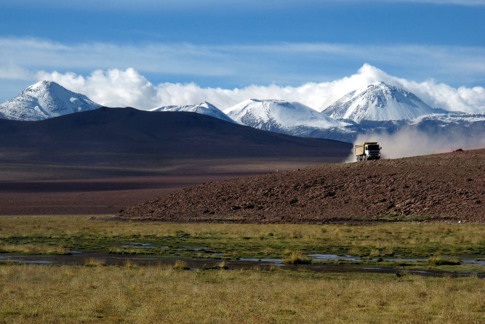 LKW in Atacama