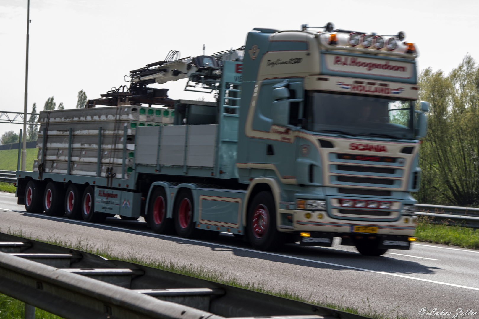 LKW in Fahrt