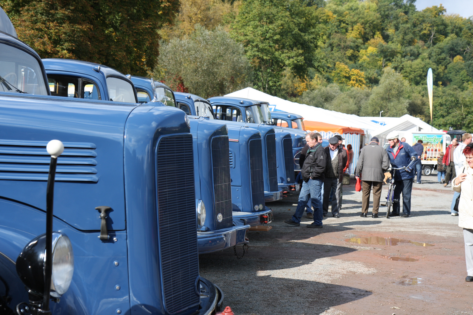 LKW Oldtimertreffen im Oktober 2008 in Weilburg