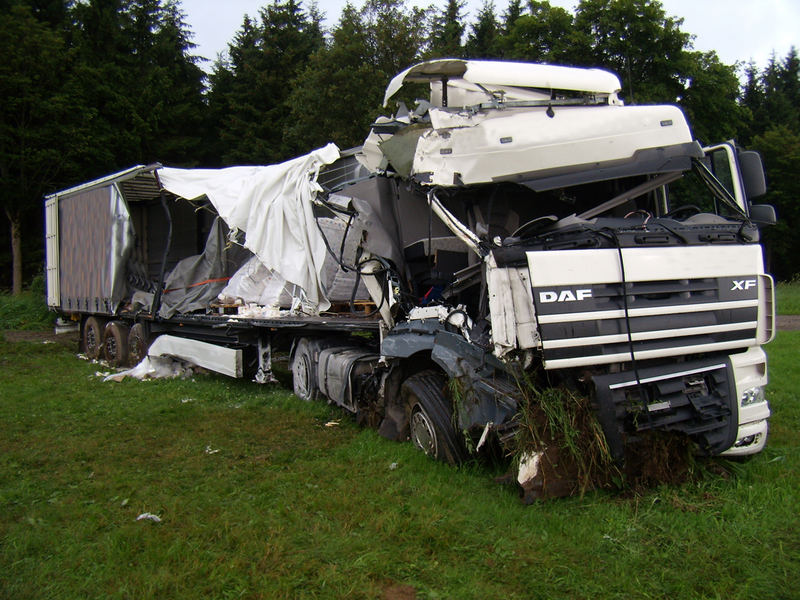 LKW Unfall Wahlerscheid