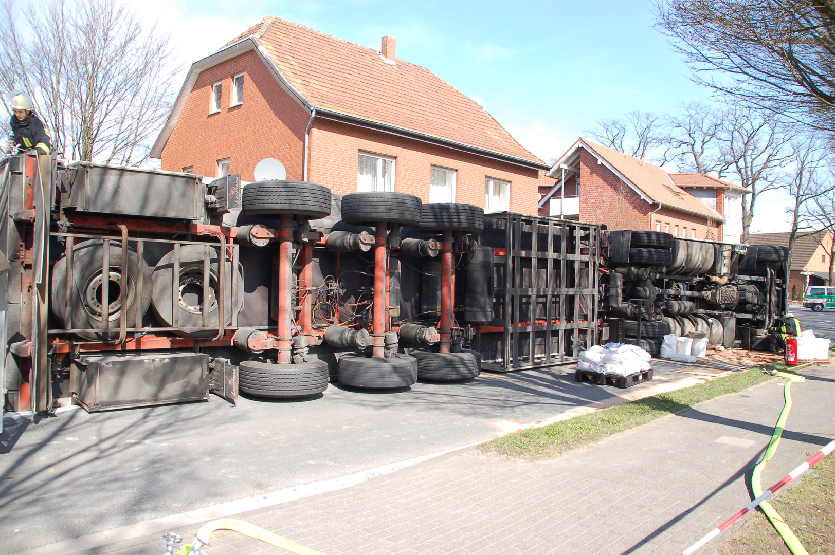 LKW von unten