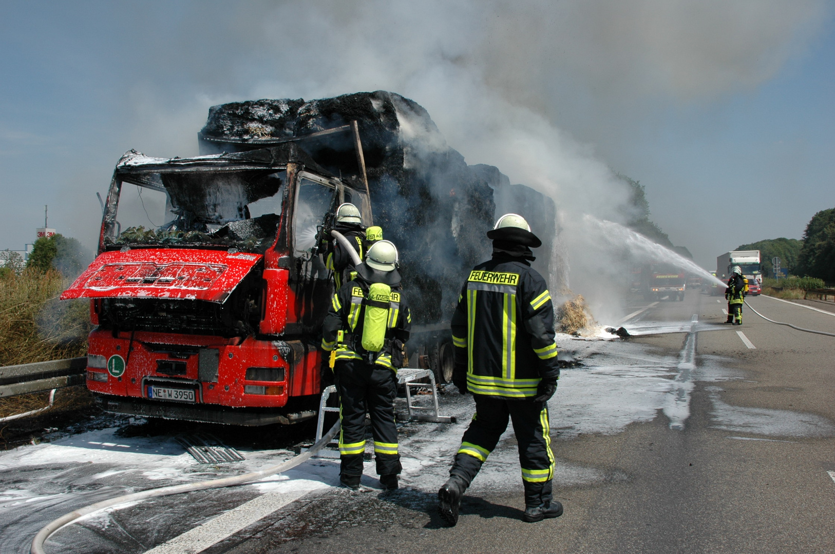 Lkwbrand A 46