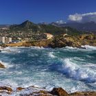 L`Île de rousse - Brandung von West