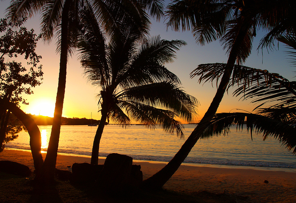 L’Île des Pins – Coucher de soleil à la baie de Kuto