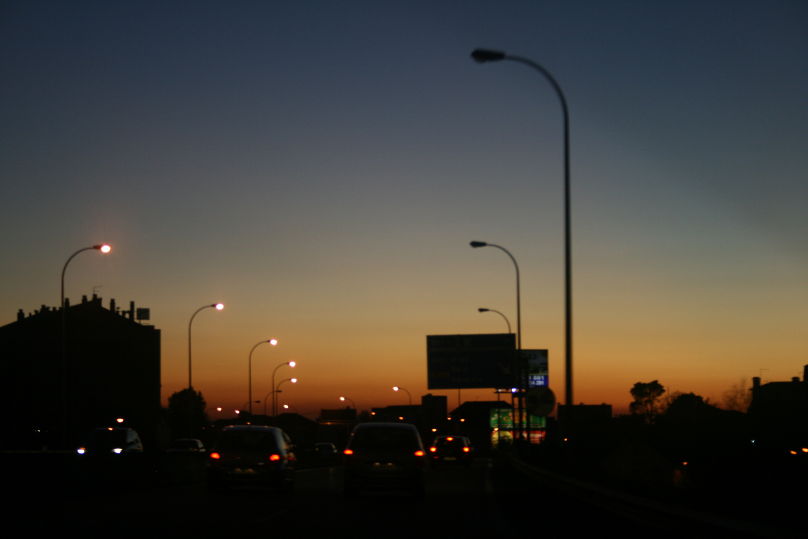 Llegando a la ciudad