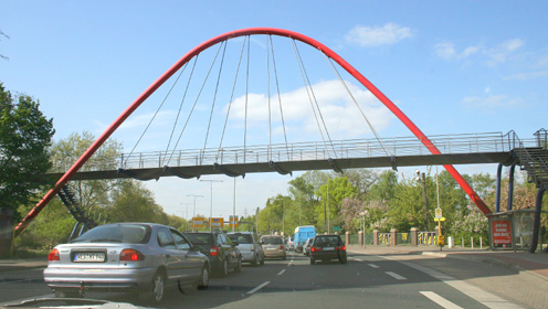 Llemadeo , Oberhausener Brücke (Nje ure ne Oberhausen)