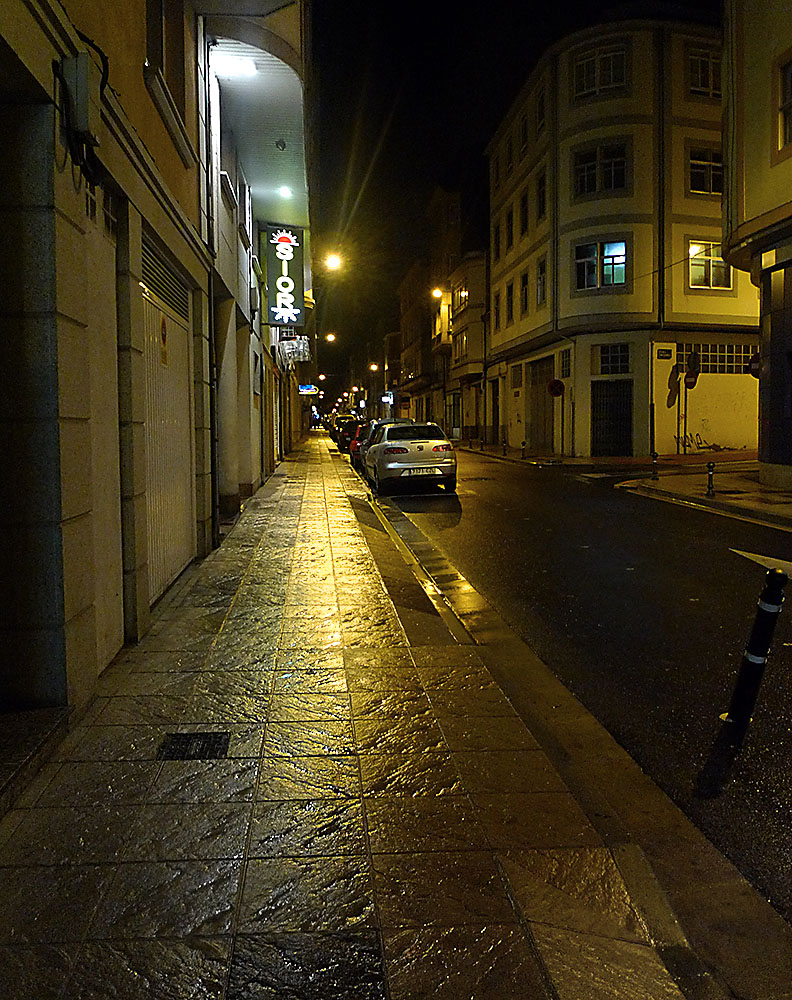 Lloviendo en Lugo