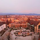 Llubeljana von der Burg fotografiert