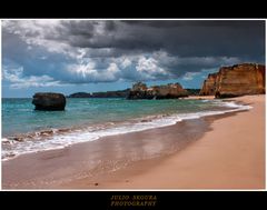 Llueve en el Algarve (Portugal)