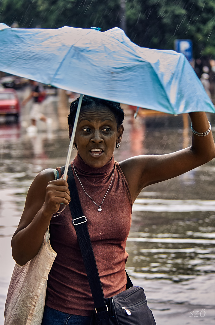 Llueve en La Habana