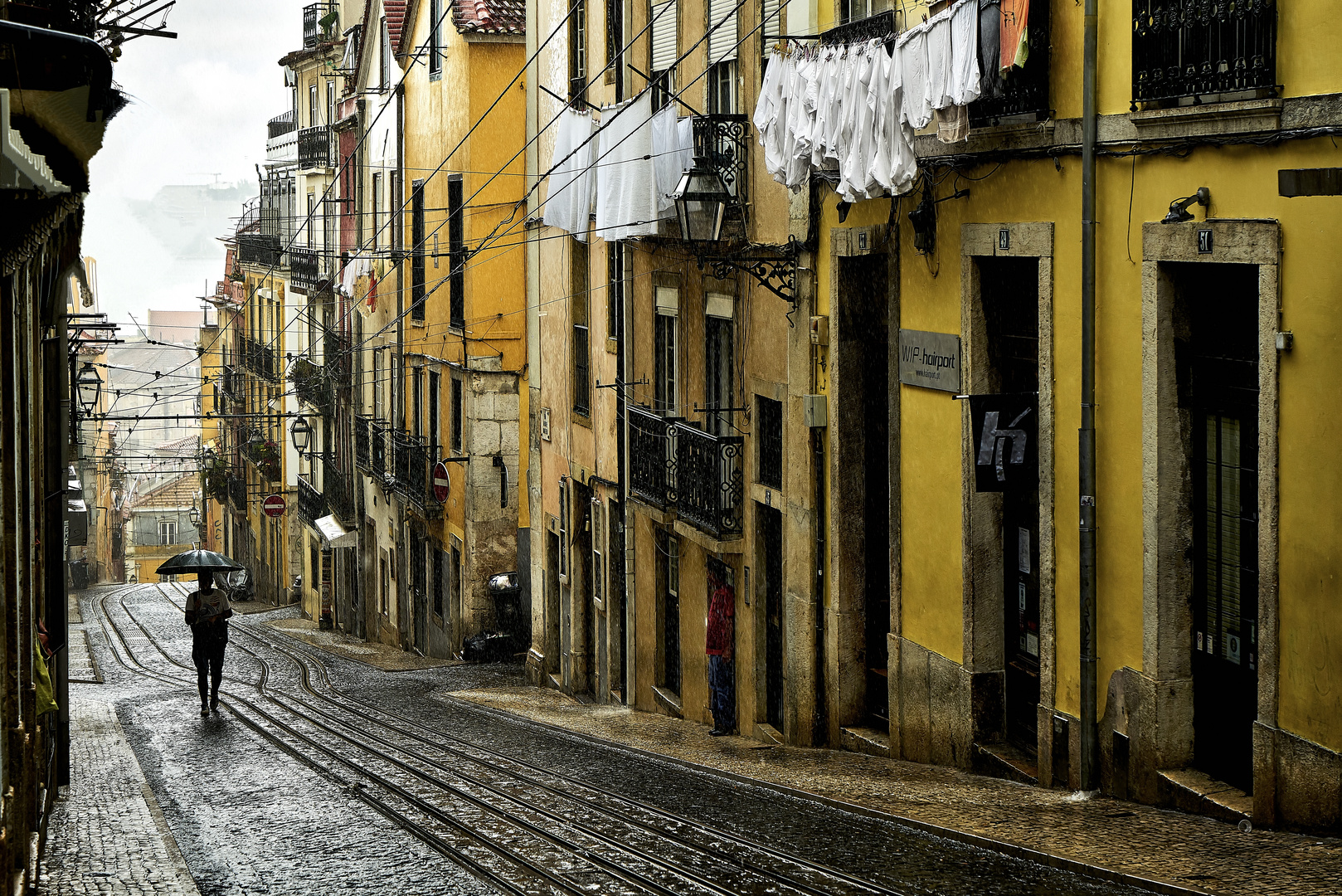 Llueve en Lisboa