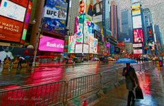 ...llueve en New York...