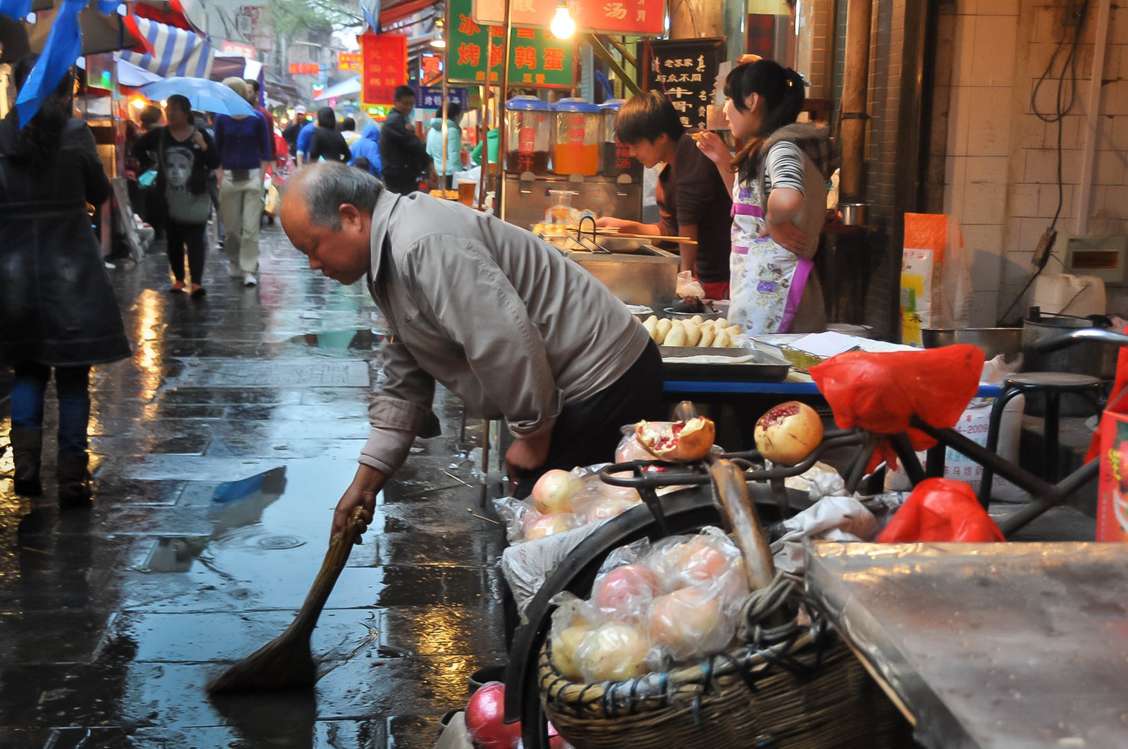 Llueve en Xian