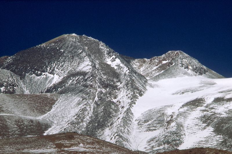 Llullaillaco, 6739m, Gipfelbereich von Nord