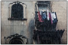 Lluvia en Centro Habana