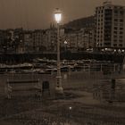 lluvia sobre castro-urdiales