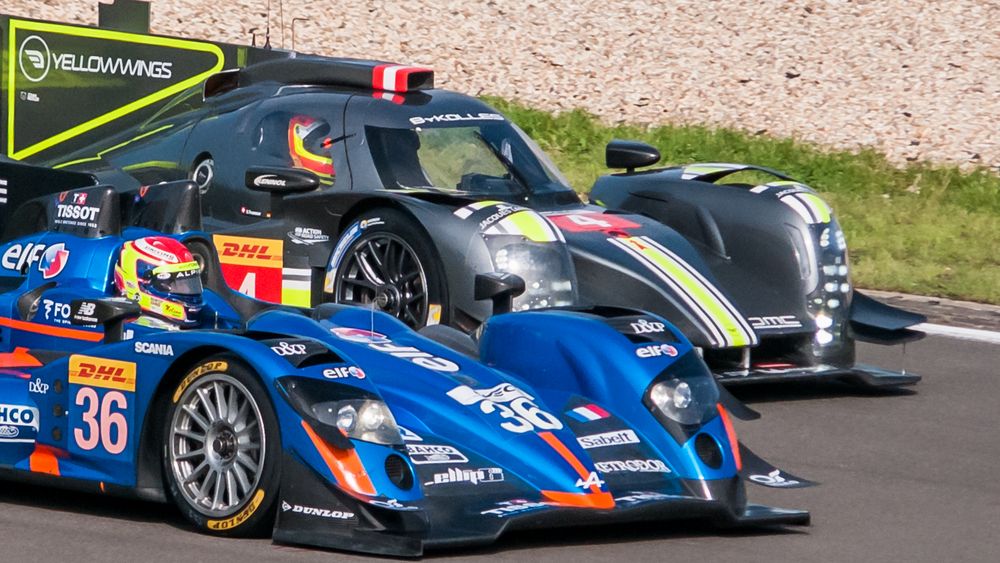 LMP1 und LMP2 bei Testfahrt auf Nürburgring 2015
