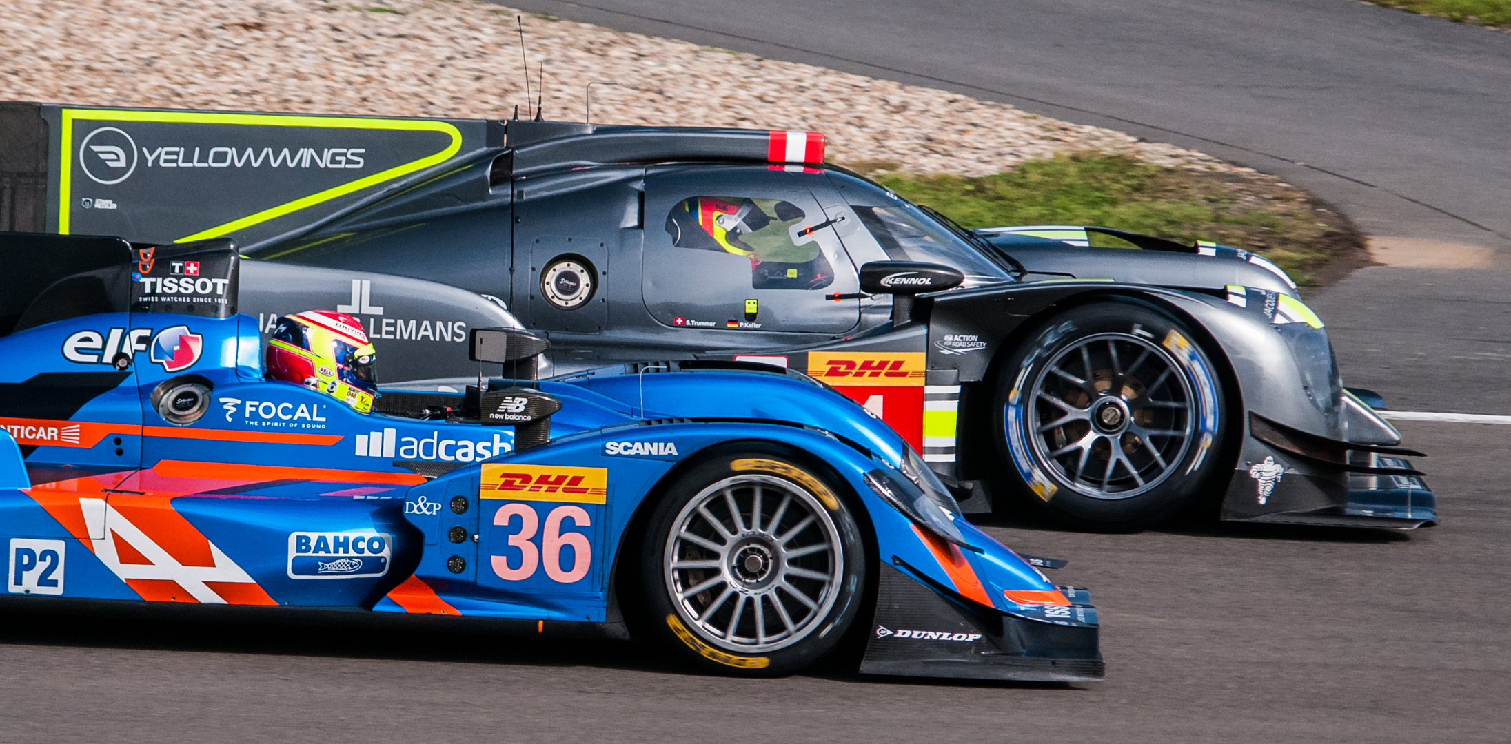 LMP1 vor LMP2 bei Testfahrt auf Nürburgring 2015