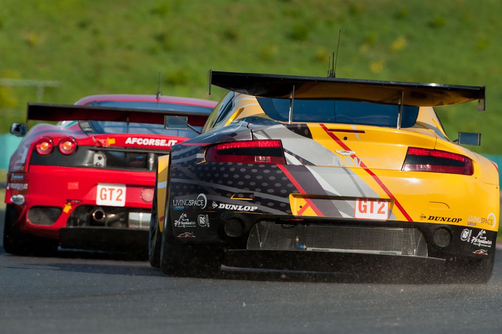 LMS - 1000km of Hungaroring - Vantage chasing Ferrari