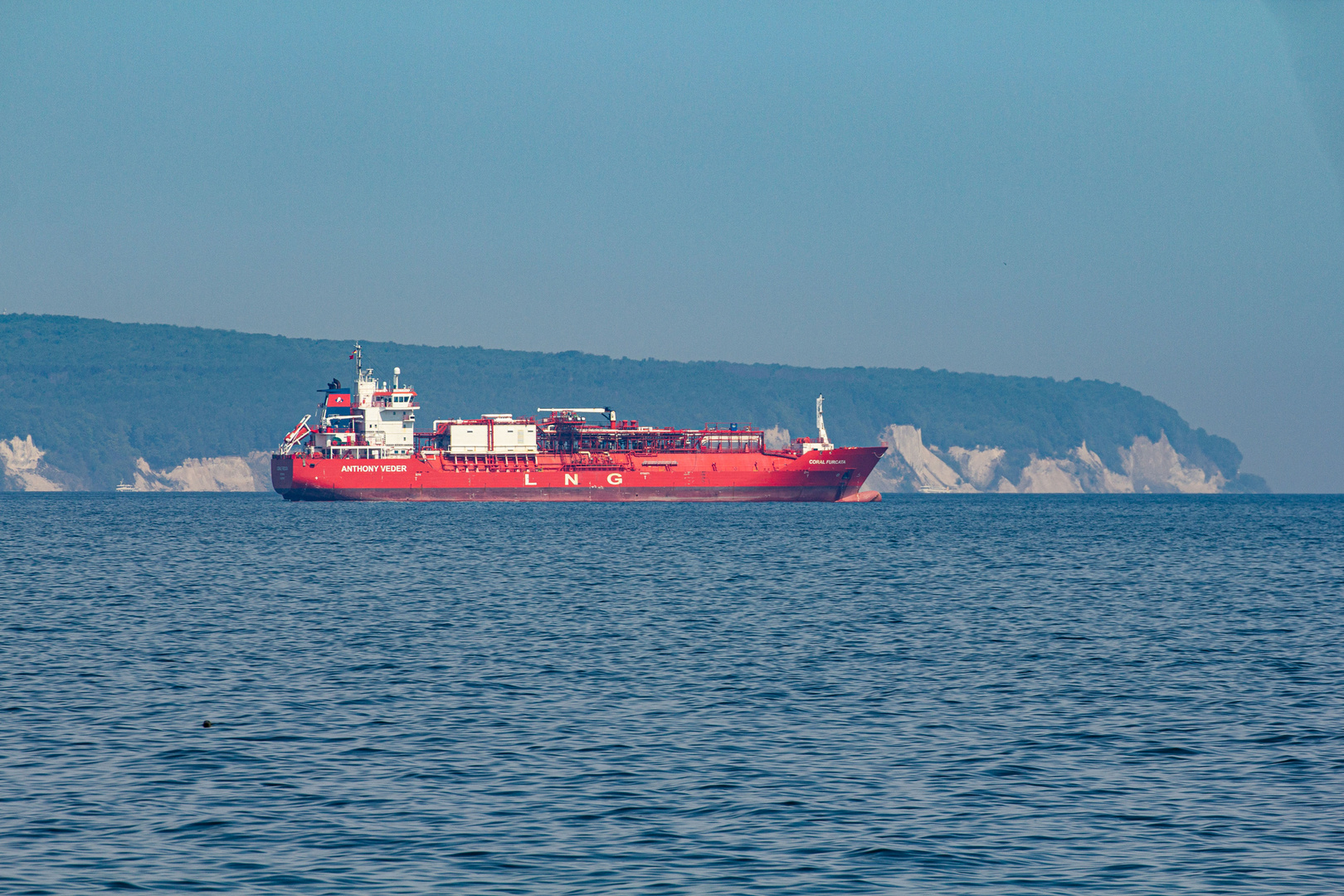 LNG-Schiff vor Rügen