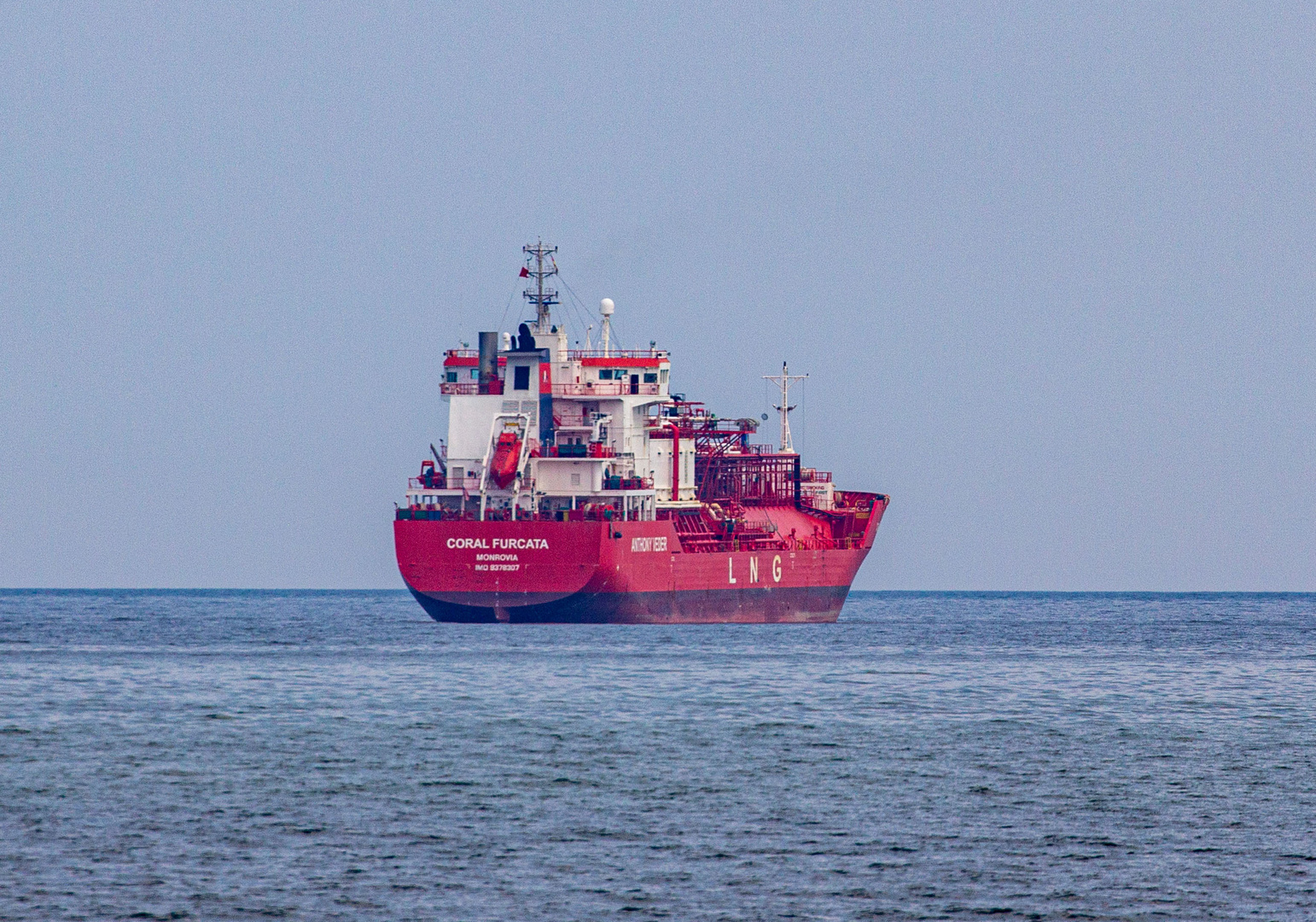 LNG-Schiffe vor Rügen