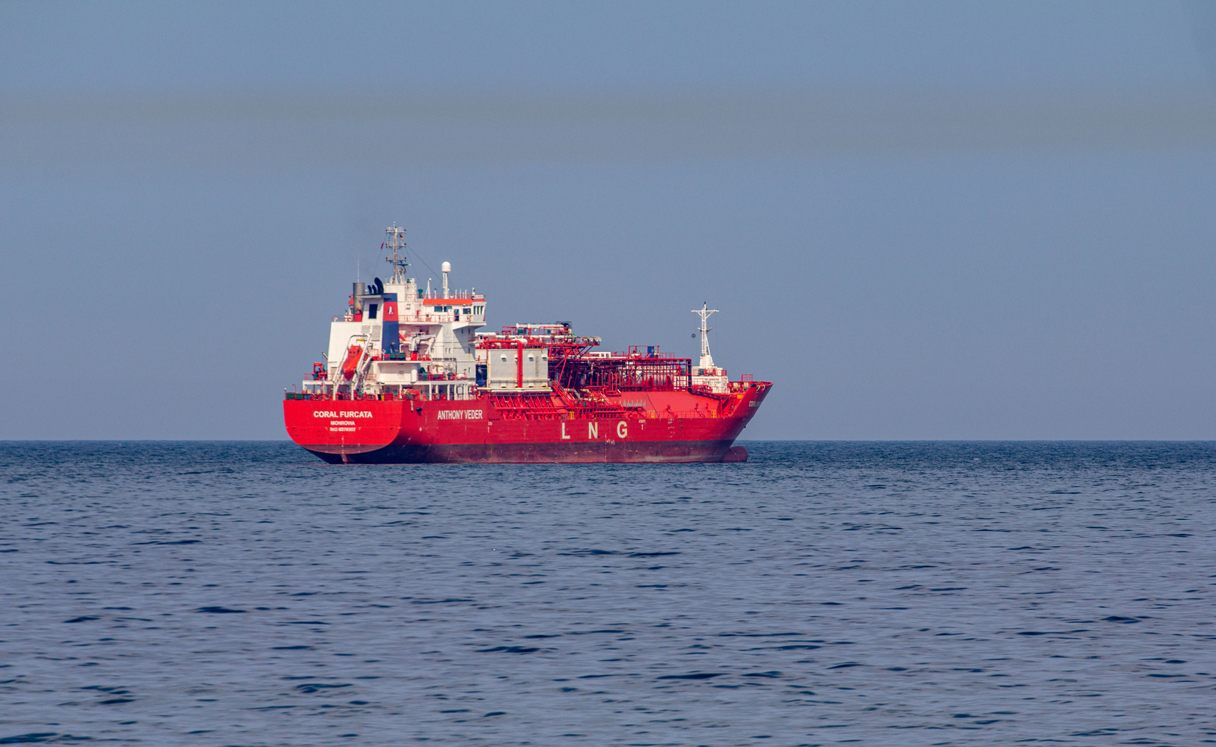 LNG-Schiffe vor Rügen