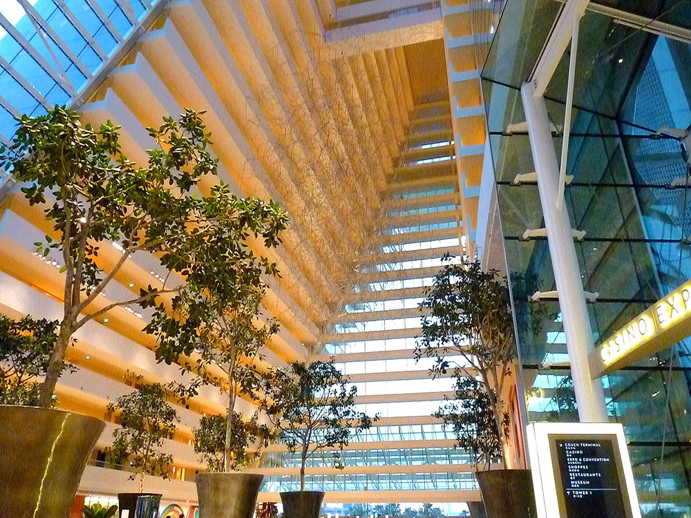 LOBBY D'UNE TOUR DU  MARINA BAY SAND