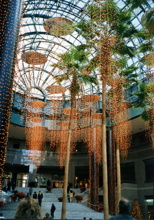 Lobby WTC - Weihnachten 1992