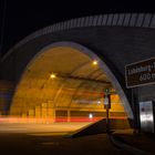 Lobdeburgtunnel bei Nacht