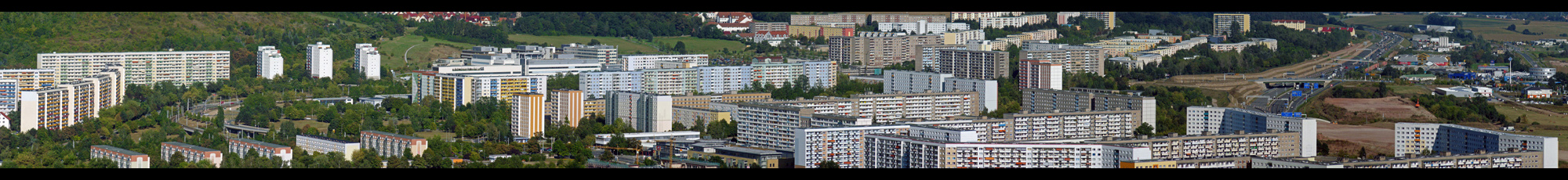 Lobeda im Verhältnis 10:1