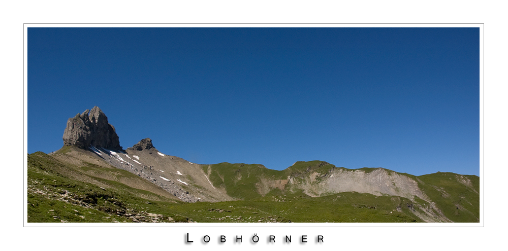 Lobhörner 2566 Meter