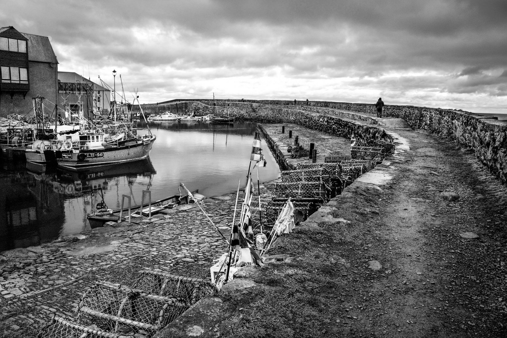 Lobster Pots and Flags