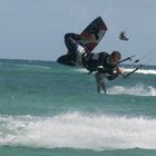 local am Flag Beach - Fuerteventura