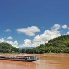 Local booat on the Mekong