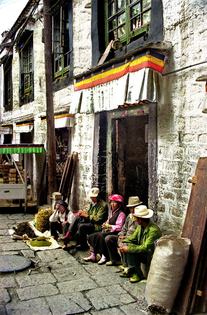 Local street market