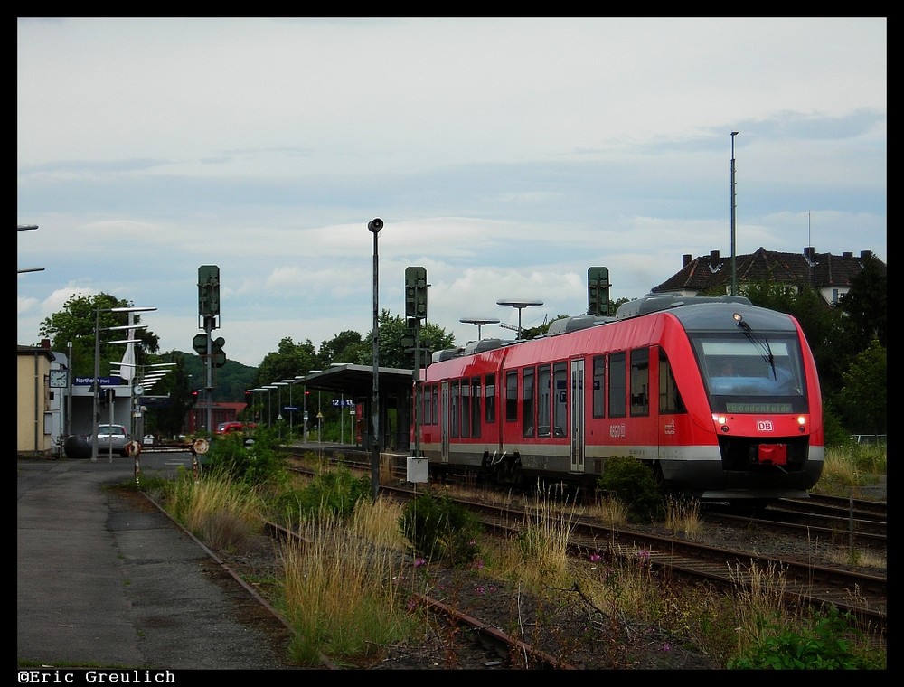 Local train in Lower Saxonia