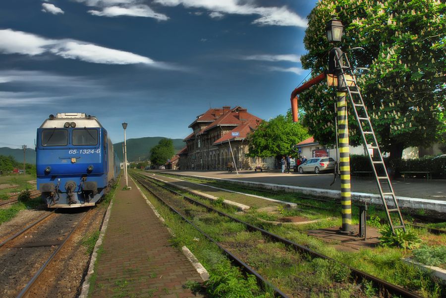 Local Train in Piatra Neamt