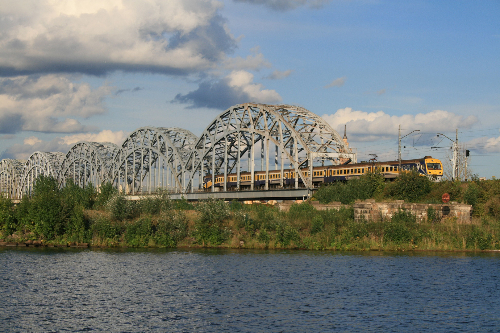 Local Train in Riga